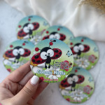 Medalii din lemn ,,Adio Gradiniță,, cu buburuză 1 thumb-image 1