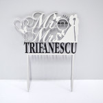 Topper pentru torta cu Mire si Mireasa 1 thumb-image 1