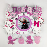 Именные детские  часы - Анастасия thumb-image 1