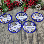 Ornament Craciun din placaj cu logoul companie 6 thumb-image 7