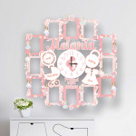 Rama foto cu ceas cu printese thumb-image 1