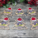 Ornament Craciun din placaj cu logoul companie 5 thumb-image 4