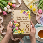 Деревянный блокнот с цифрой 8 thumb-image 1