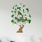 Rama foto Pom cu pasari albastre 1 thumb-image 1