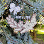 Ornament Craciun din placaj cu logoul companie 13 thumb-image 2