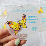 Medalii din pet ,,Adio Gradiniță,, cu fluturaș 2 thumb-image 1