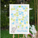 Guest book panou cu Elefant thumb-image 1
