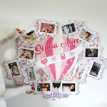 Именная рамка для девочки - "Balloon" thumb-image 1