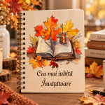 Деревянный блокнот с листочком и книгой thumb-image 1