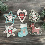 Set jucării pentru brad 1 thumb-image 1