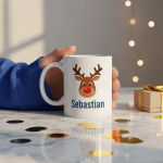 Cana personalizata cu Cerb thumb-image 1
