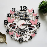 Настенные часы для нанашей - Бабочка thumb-image 1