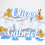 Рамка на 3 фото - Собачка Плуто thumb-image 1