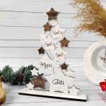 Brad din lemn cu numele membrilor familiei thumb-image 2