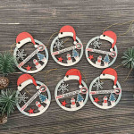 Ornament Craciun din placaj cu logoul companie 2 thumb-image 2