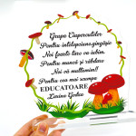 Trofeu personalizat cu ciupercuțe thumb-image 1