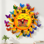Wooden Sun Clock thumb-image 1