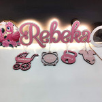 Led cu nume Cu Flamingo thumb-image 1