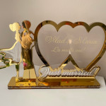 Персонализированный трофей "Молодожёны" thumb-image 1