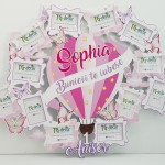 Именная рамка для девочки - "Balloon" thumb-image 2