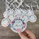 Medalii din lemn ,,Adio Gradiniță,, cu fluturaș thumb-image 1