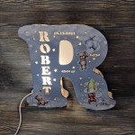 Светильник-буква из фанеры -  Роберт thumb-image 1