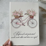 Carnet Bicicleta cu flori thumb-image 2