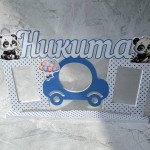 Rama foto cu stativ cu ursulet panda thumb-image 1