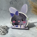 Pușculițe pentru copii cu Iepuraș violet 1 thumb-image 1