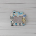 Rama foto din lemn pentru băiat cu ursuleț thumb-image 3