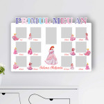 Rama foto fanera pentru fetițe cu Printese thumb-image 1