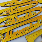 Rigle din lemn cu albinuta thumb-image 2