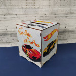 Cutie de dar pentru botez cu masinute thumb-image 2