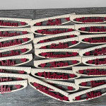 Riglă din lemn cu minge (băiat)  și inimă (fată) thumb-image 2