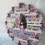 Ceas din lemn cu Domnisoara si flori 1 thumb-image 2