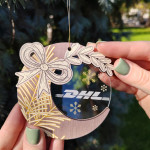 Ornament Craciun din placaj cu logoul companie 11 thumb-image 2