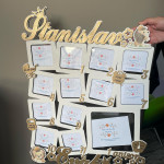 Именная Фоторамка для мальчика - Золото thumb-image 1