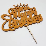 Топпер для торта  - С днём рождения thumb-image 1