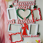 Rama foto personalizata cu tematica de iarna "Scumpi nasi va iubim" thumb-image 2