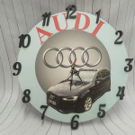 Ceas din lemn cu Audi thumb-image 1