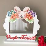 Ramă foto cu iepuraș Paște Fericit thumb-image 1