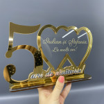 Trofeu pentru nunta cifra aniversala thumb-image 1