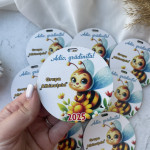 Medalii din lemn ,,Adio Gradiniță,, cu albinuță 2 thumb-image 1