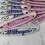 Rigla de lemn cu minge si fluture thumb-image 2