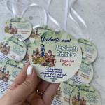 Medalii din lemn ,,Adio Gradiniță,, cu Pitici 4 thumb-image 1