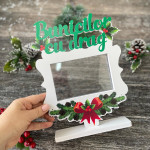 Rama foto cu decor craciun Bunicilor cu drag thumb-image 2