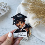 Medalii din lemn ,,Adio gradiniță,, cu baiat si fetita thumb-image 2