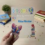 PET Diploma Goodbye Kindergarten with Butterflies thumb-image 1