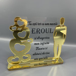 Trofeu pentru tată, soț , bunel cu Inimi thumb-image 2