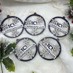 Ornament Craciun din placaj cu logoul companie 6 thumb-image 4